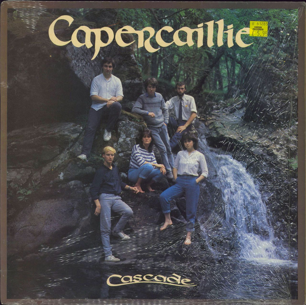 Capercaillie Cascade UK vinyl LP album (LP record) ERLP333