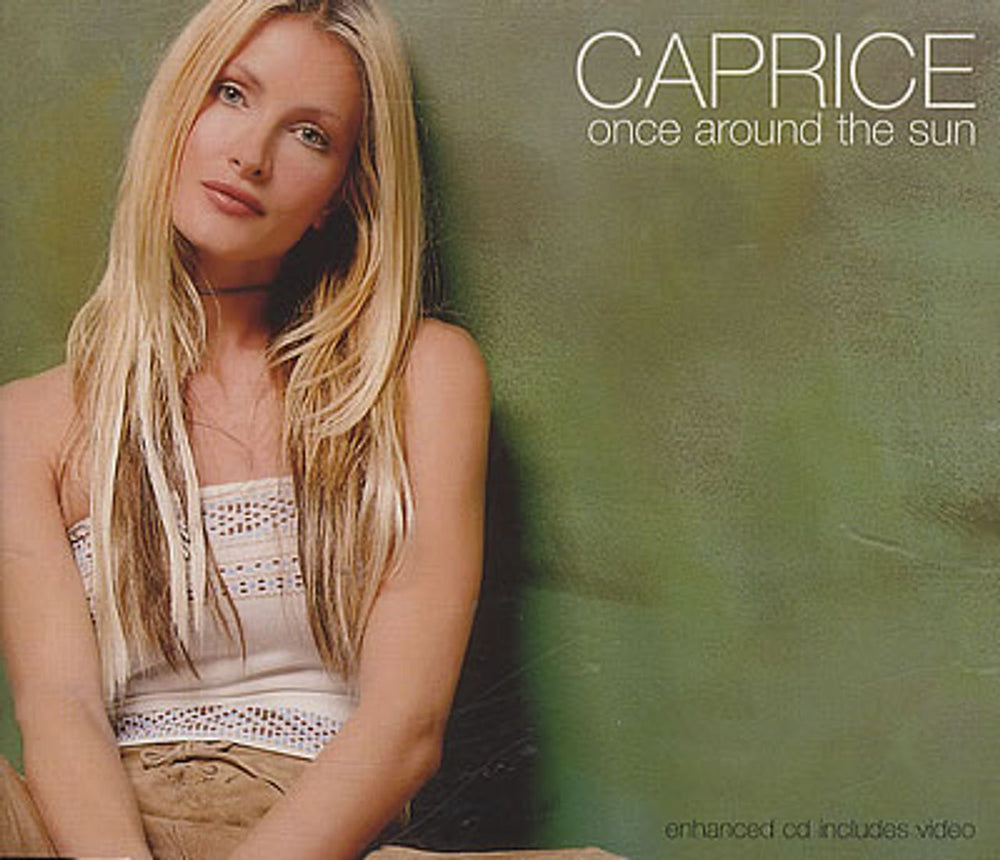 Caprice Once Around The Sun UK CD single (CD5 / 5") VSCDT1750