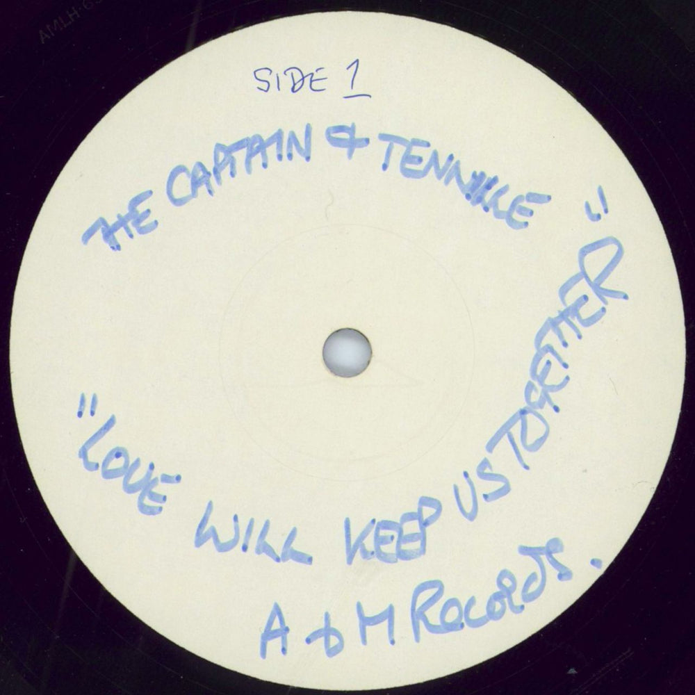 Captain & Tennille Love Will Keep Us Together - Test Pressing UK vinyl LP album (LP record) C&TLPLO790963