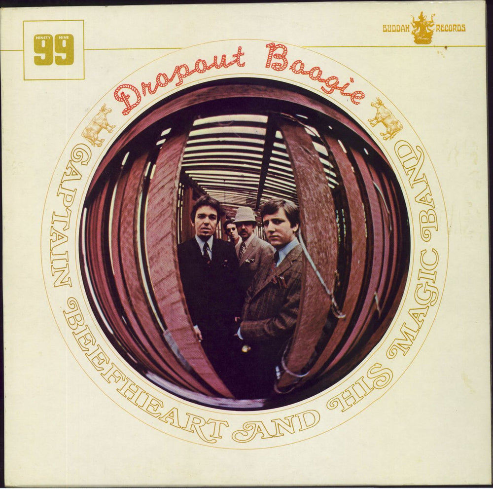 Captain Beefheart & Magic Band Dropout Boogie - WOS UK vinyl LP album (LP record) 2349002