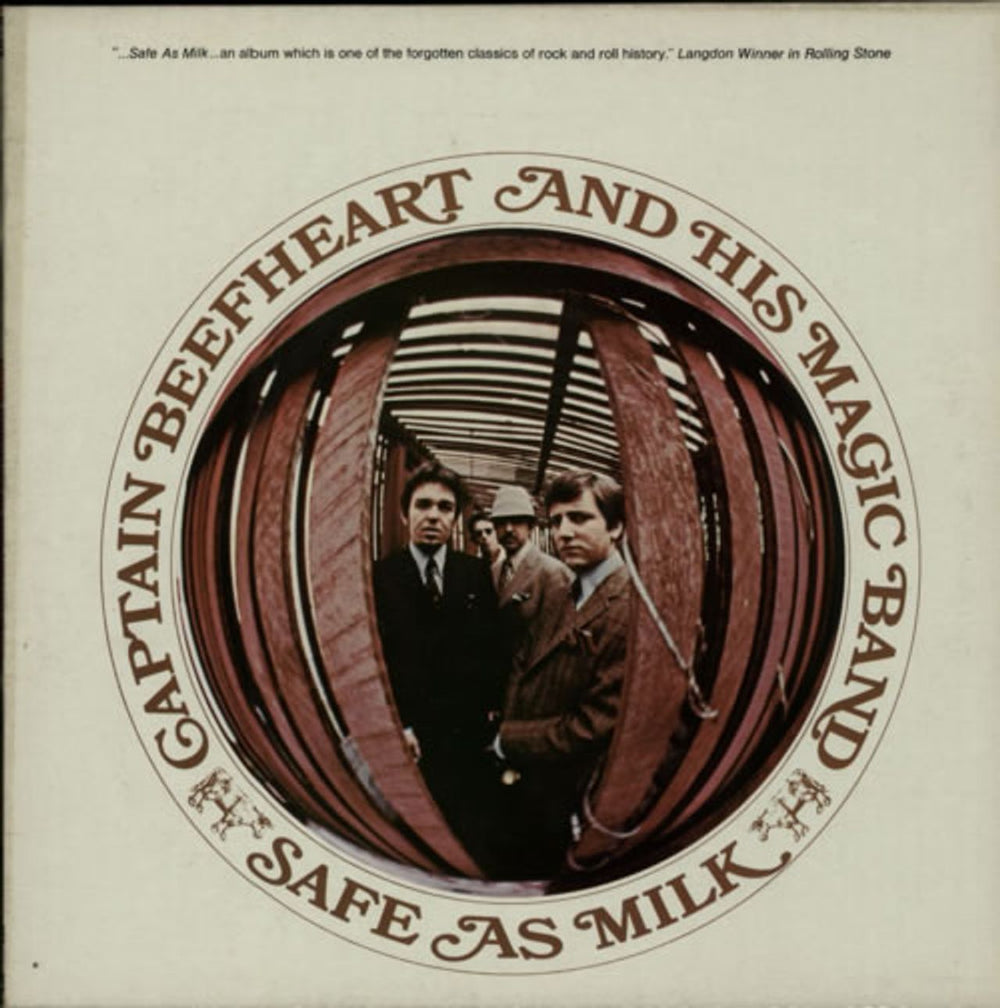 Captain Beefheart & Magic Band Safe As Milk UK vinyl LP album (LP record) NCP1004