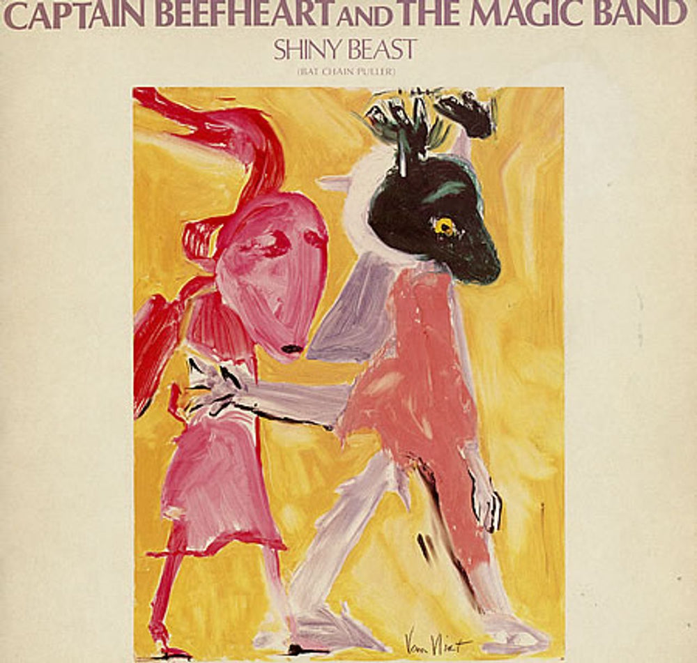 Captain Beefheart & Magic Band Shiny Beast UK vinyl LP album (LP record) OVED67