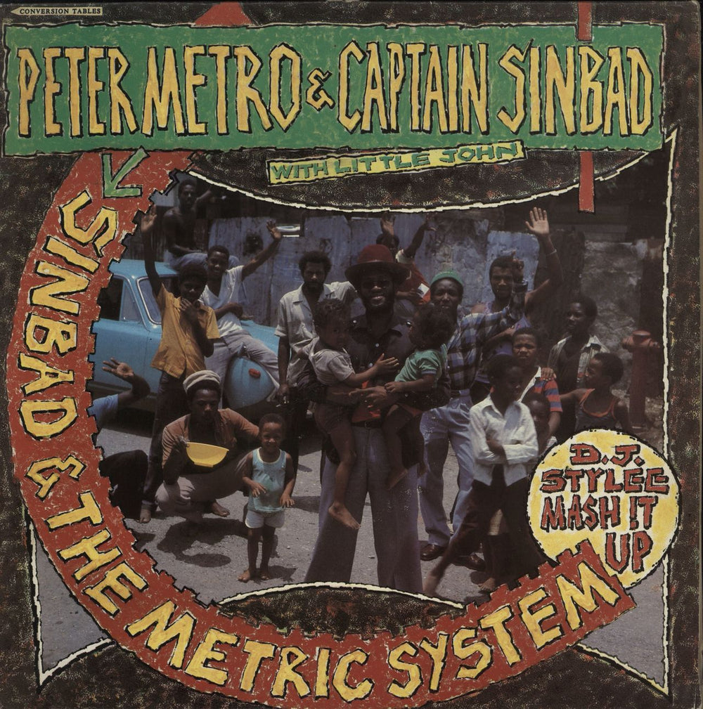 Captain Sinbad Sinbad & The Metric System UK vinyl LP album (LP record) CSLP6