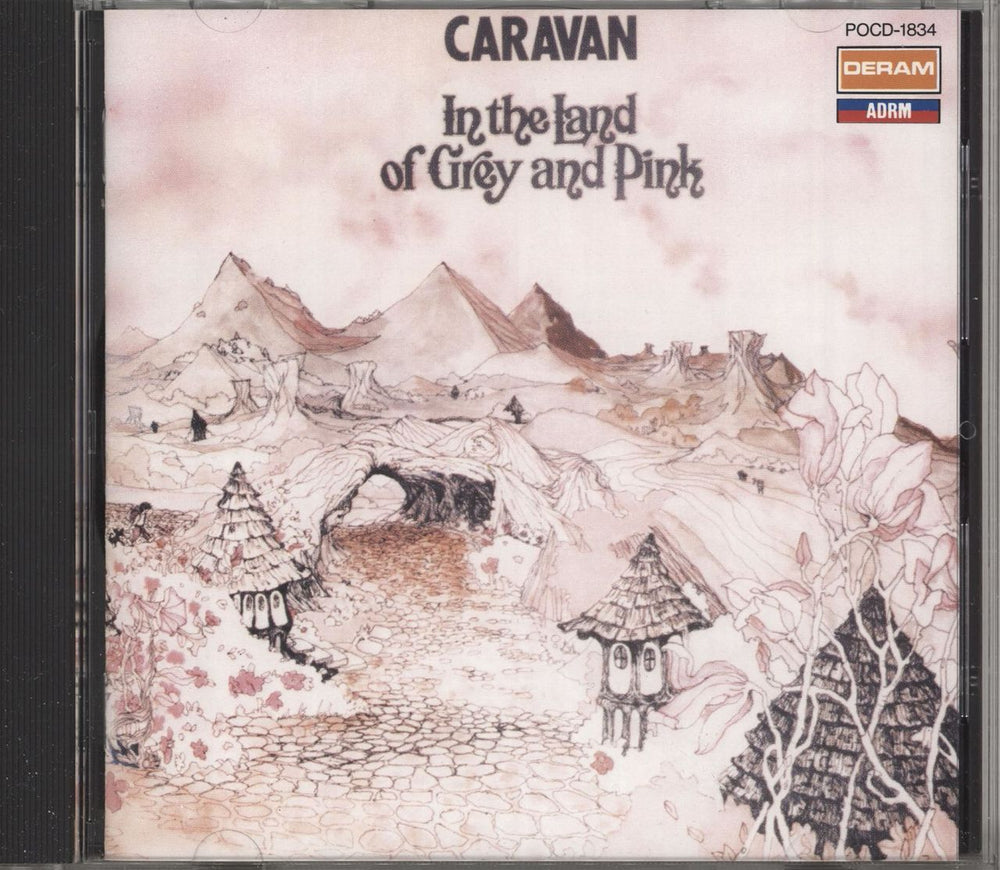 Caravan In The Land Of Grey And Pink Japanese CD album (CDLP) POCD-1834