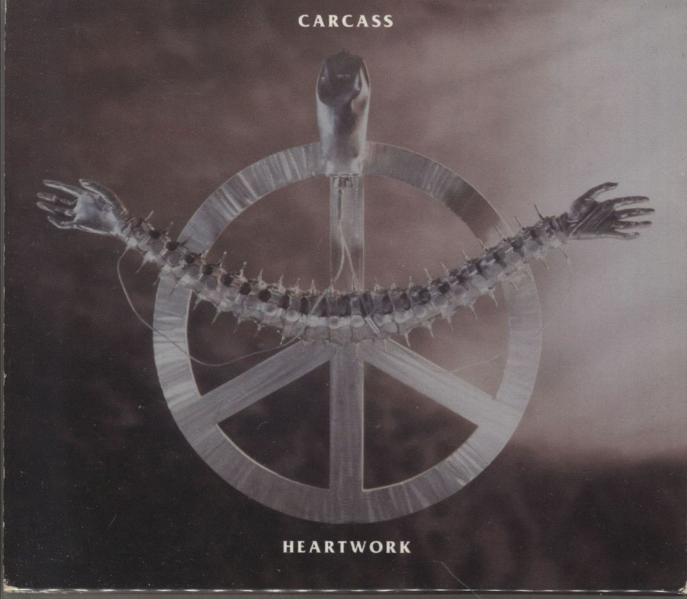 Carcass Heartwork UK CD album (CDLP) MOSH97CDX