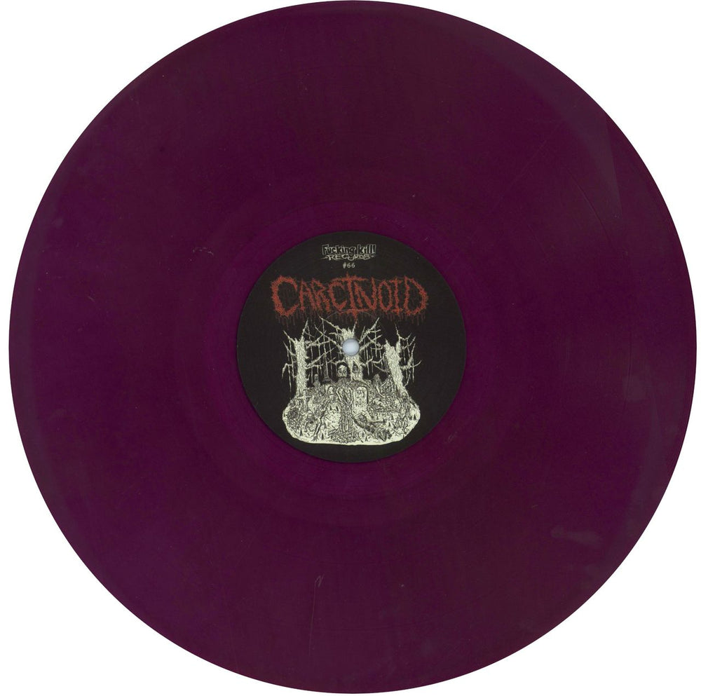 Carcinoid Split - Purple Vinyl & Numbered German 12" vinyl single (12 inch record / Maxi-single) 44812SP794671