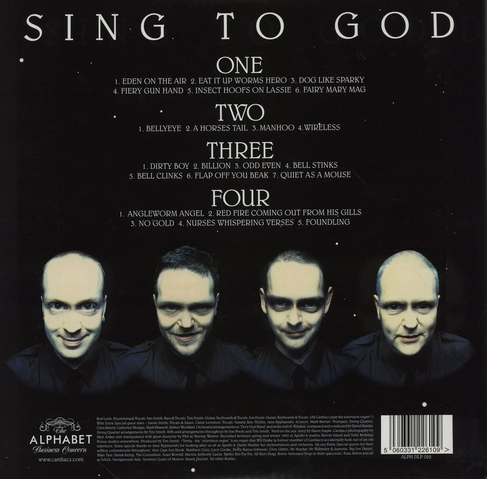 Cardiacs Sing To God - 180 Gram UK 2-LP vinyl record set (Double LP Album) 5060331226109