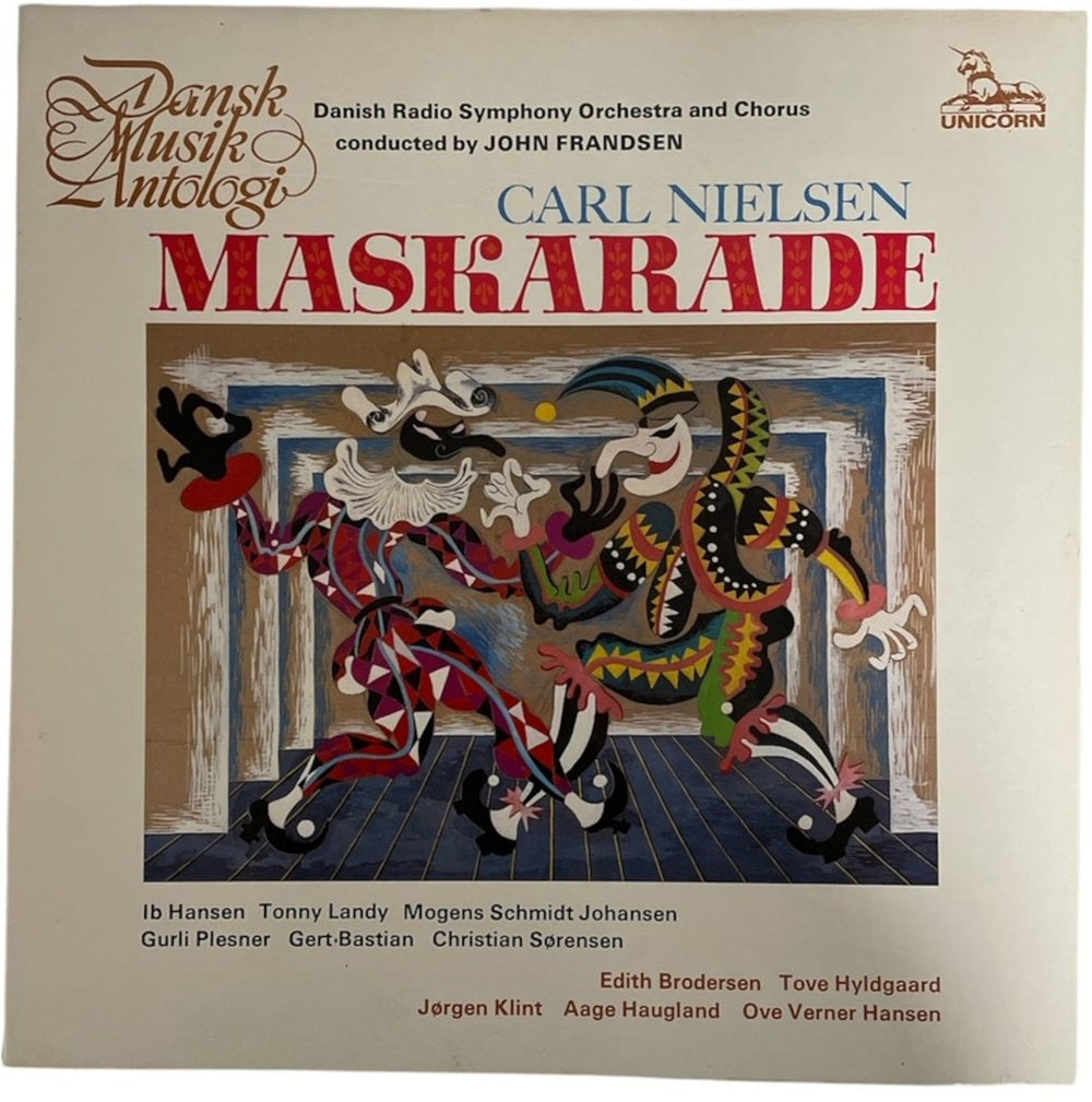 Carl Nielsen Maskarade UK Vinyl Box Set RHS350/2