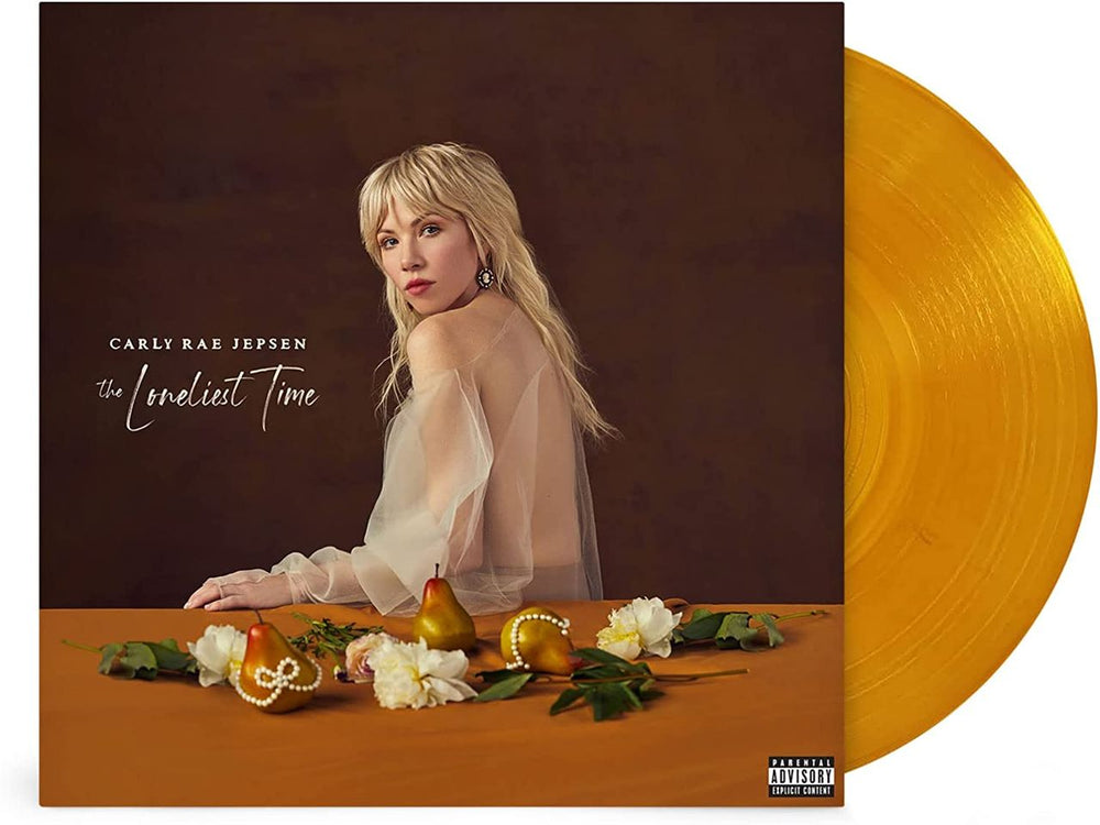 Carly Rae Jepsen The Loneliest Time - Crystal Amber Vinyl - Sealed US vinyl LP album (LP record) B0036393-01