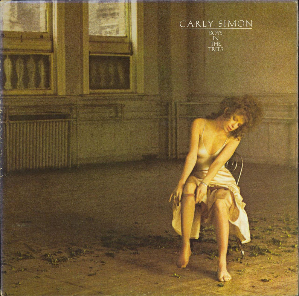 Carly Simon Boys In The Trees Canadian vinyl LP album (LP record) 6E-128