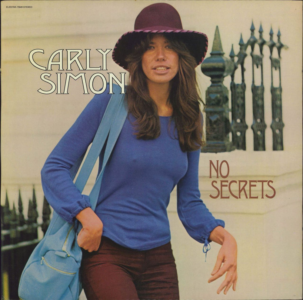 Carly Simon No Secrets Australian vinyl LP album (LP record) EKS-75049