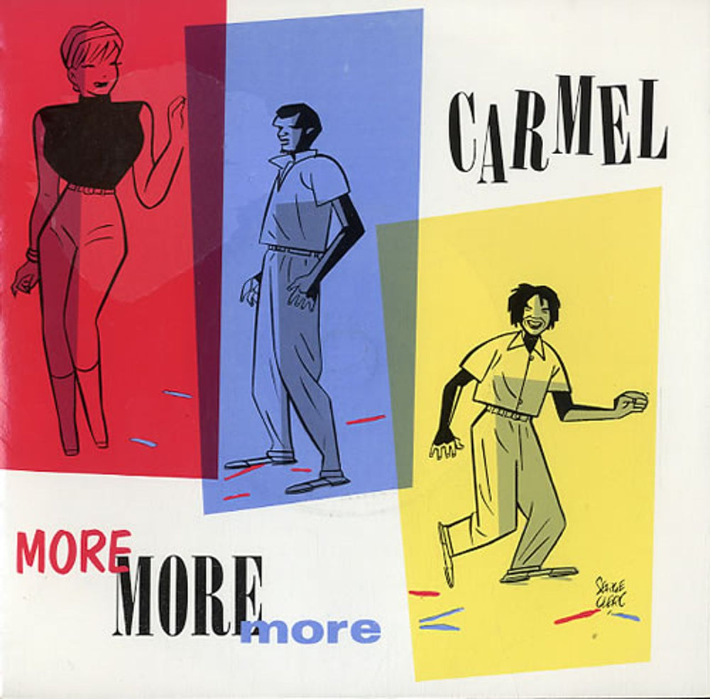 Carmel More More More UK 7" vinyl single (7 inch record / 45) LON44