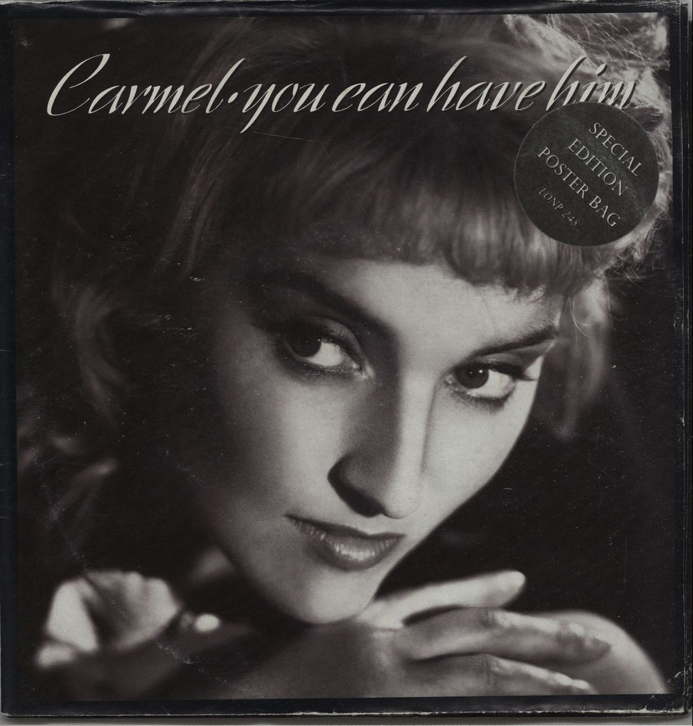 Carmel You Can Have Him - Poster sleeve UK 7" vinyl single (7 inch record / 45) LONP248