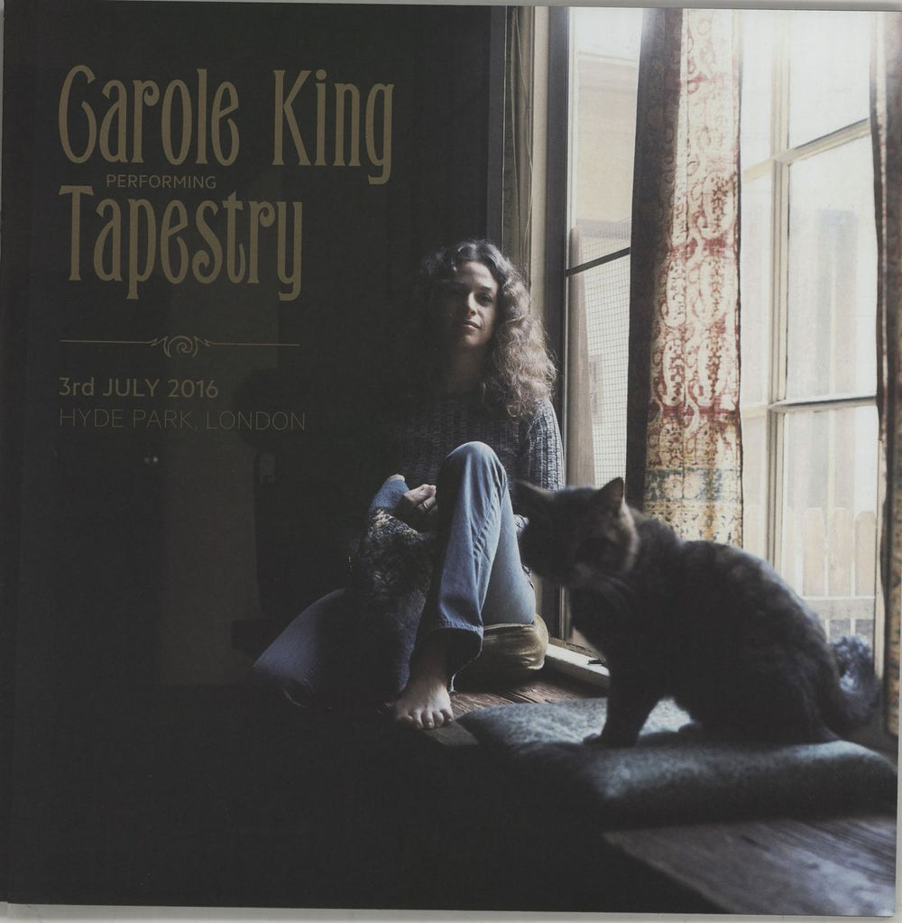 Carole King Carole King Performing Tapestry UK tour programme TOUR PROGRAMME