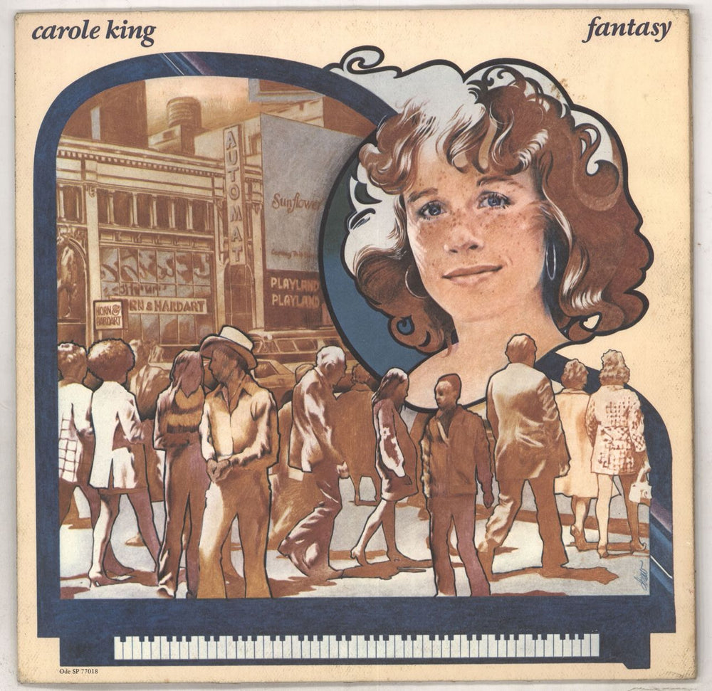 Carole King Fantasy US vinyl LP album (LP record) SP-77018