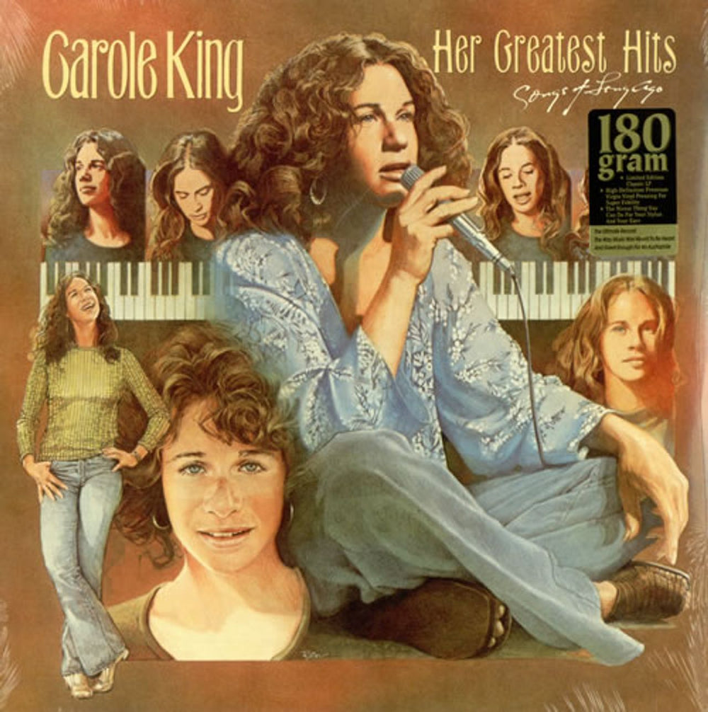 Carole King Her Greatest Hits - Songs Of Long Ago US vinyl LP album (LP record) P736419