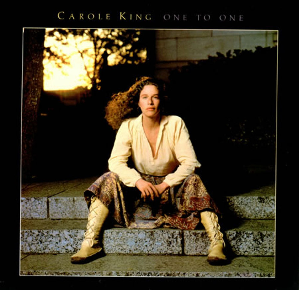 Carole King One To One UK vinyl LP album (LP record) K50880