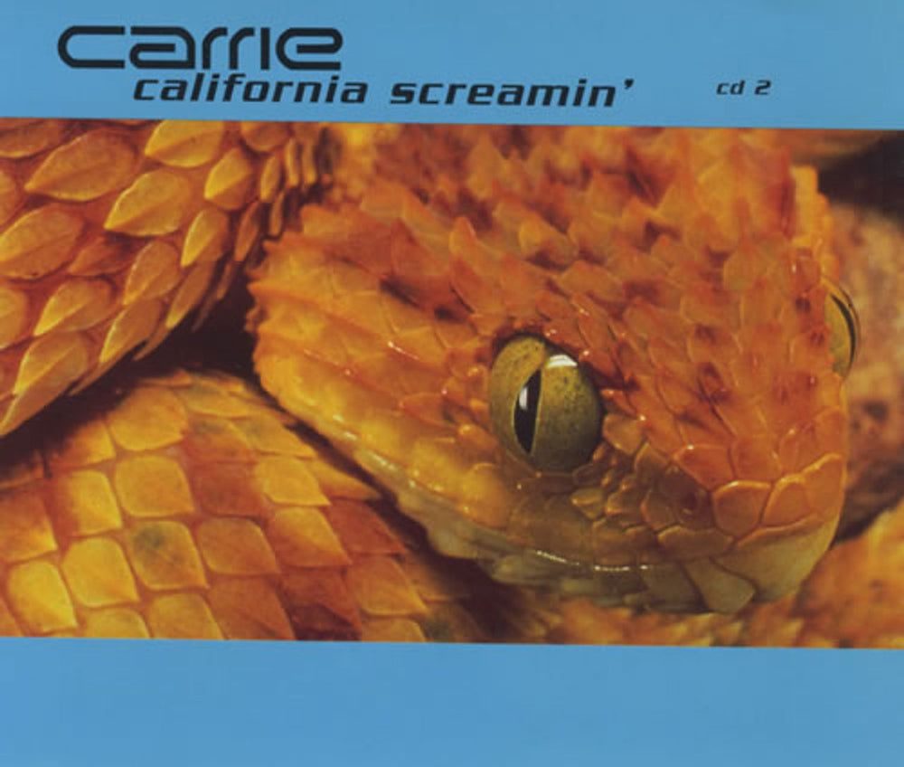 Carrie California Screamin' - CD2 UK CD single (CD5 / 5") CIDX694