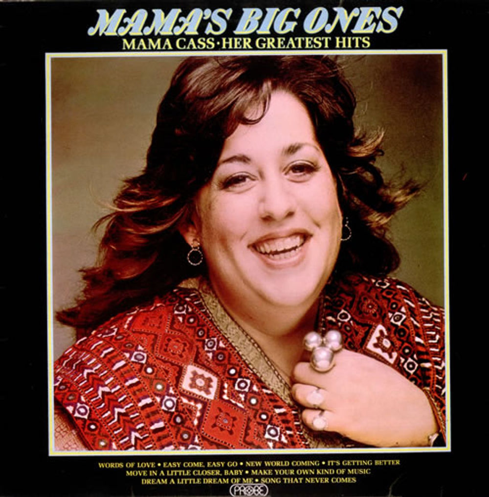 Cass Elliot Mama's Big Ones - Her Greatest Hits UK vinyl LP album (LP record) SPB1020