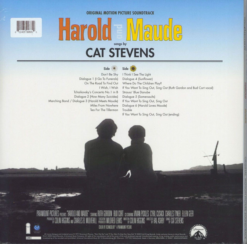 Cat Stevens Harold And Maude: 50th Anniversary - 180gm Vinyl - Sealed UK vinyl LP album (LP record) 602435996820