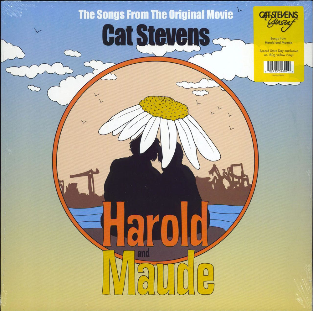 Cat Stevens Harold And Maude - Yellow Vinyl - RSD 2021 - Sealed UK vinyl LP album (LP record) 00602435596044