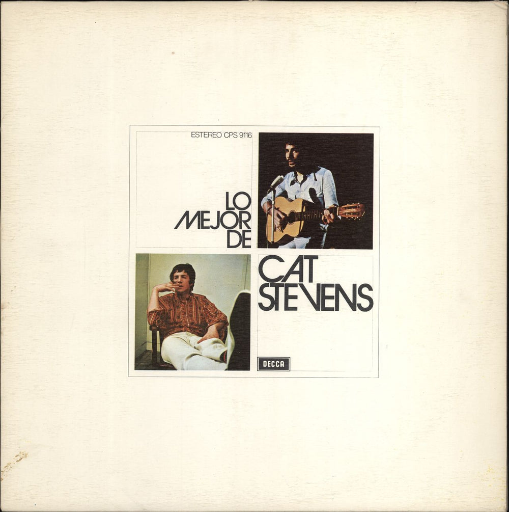 Cat Stevens Lo Mejor De Cat Stevens Spanish vinyl LP album (LP record) CPS9116