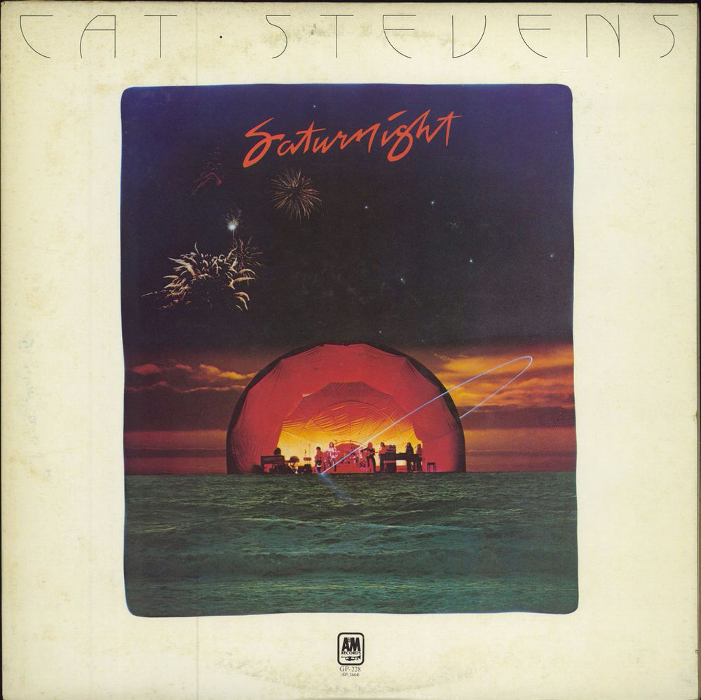 Cat Stevens Saturnight - Cat Stevens Live In Tokyo Japanese Promo vinyl LP album (LP record) GP-228