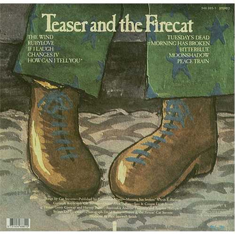 Cat Stevens Teaser And The Firecat - 180 Gram German vinyl LP album (LP record) CTVLPTE408300