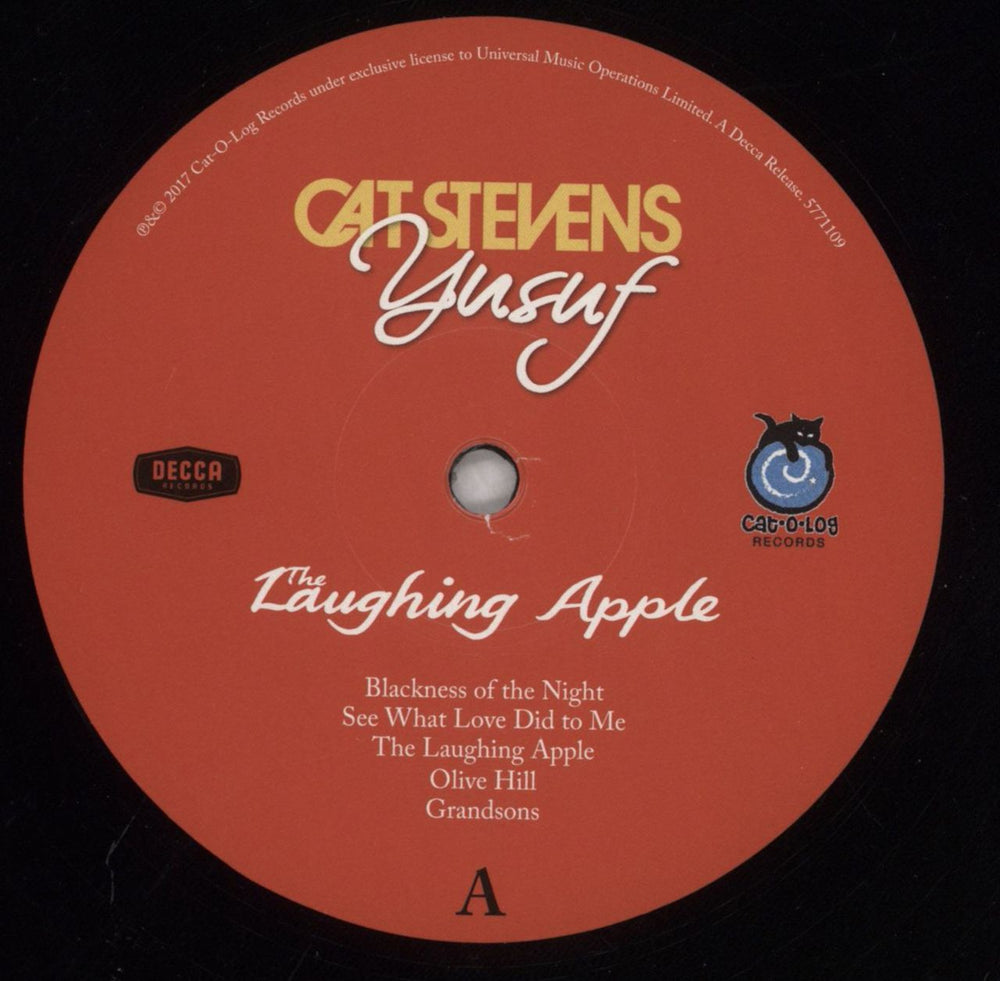 Cat Stevens The Laughing Apple UK vinyl LP album (LP record) CTVLPTH825099