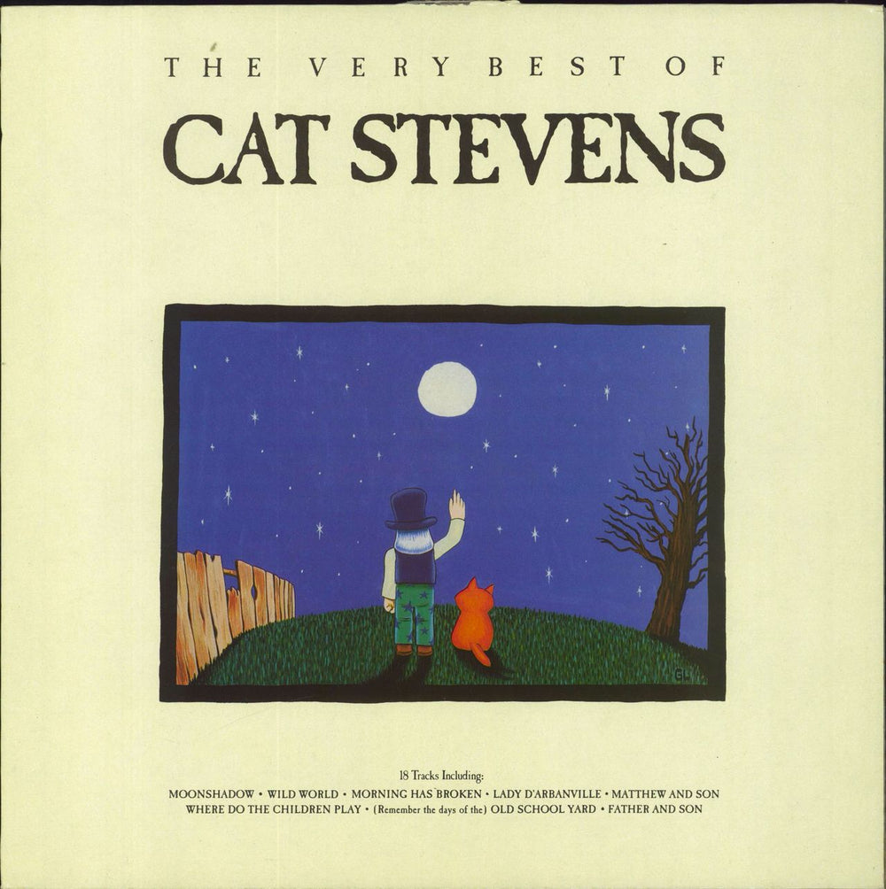 Cat Stevens The Very Best Of Cat Stevens - VG UK vinyl LP album (LP record) CATV1