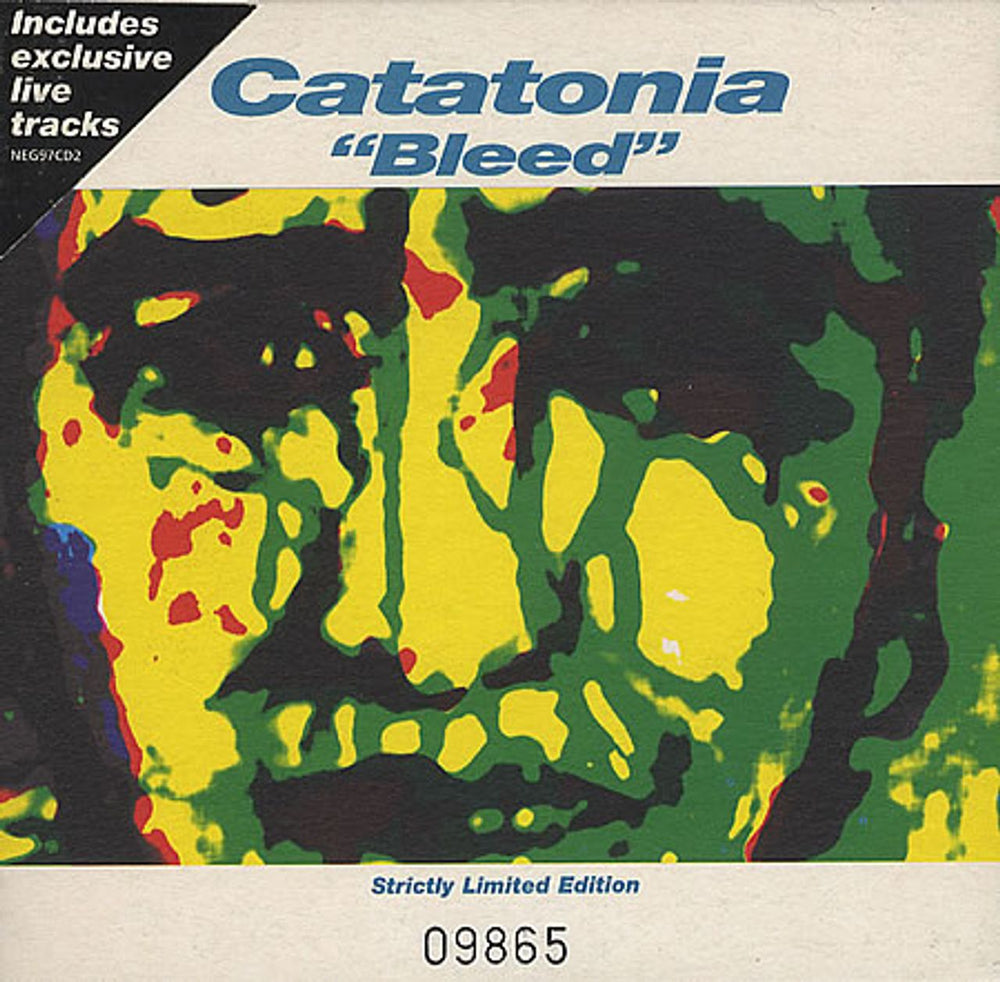 Catatonia Bleed UK CD single (CD5 / 5") NEG97CD2