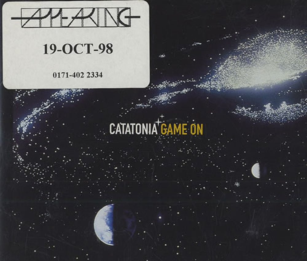 Catatonia Game On UK Promo CD single (CD5 / 5") NEG114CDDJ