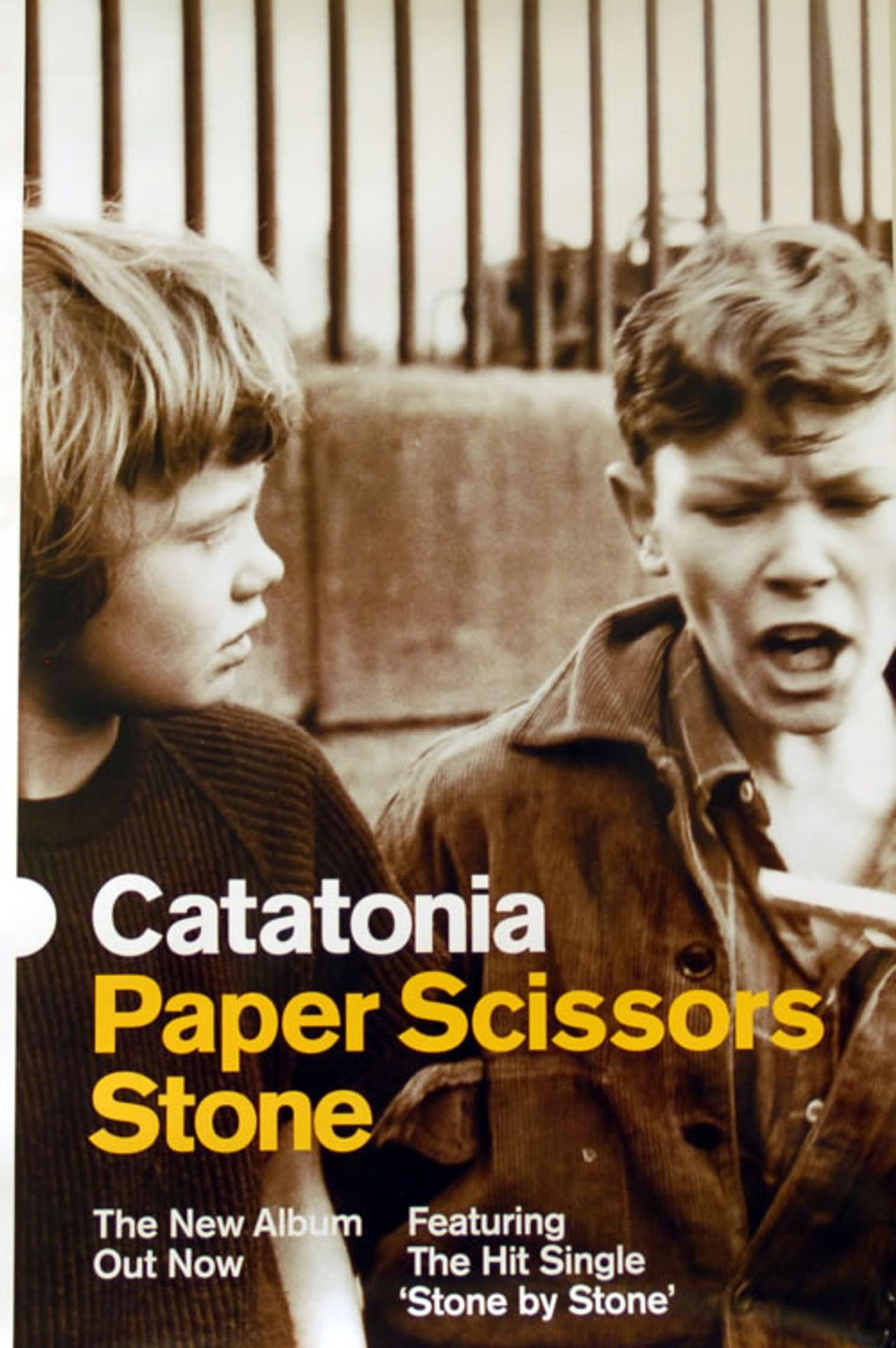 Catatonia Paper Scissors Stone UK Promo poster 20 X 30