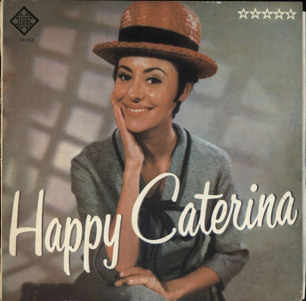 Caterina Valente Happy Caterina South African vinyl LP album (LP record) ZA6323