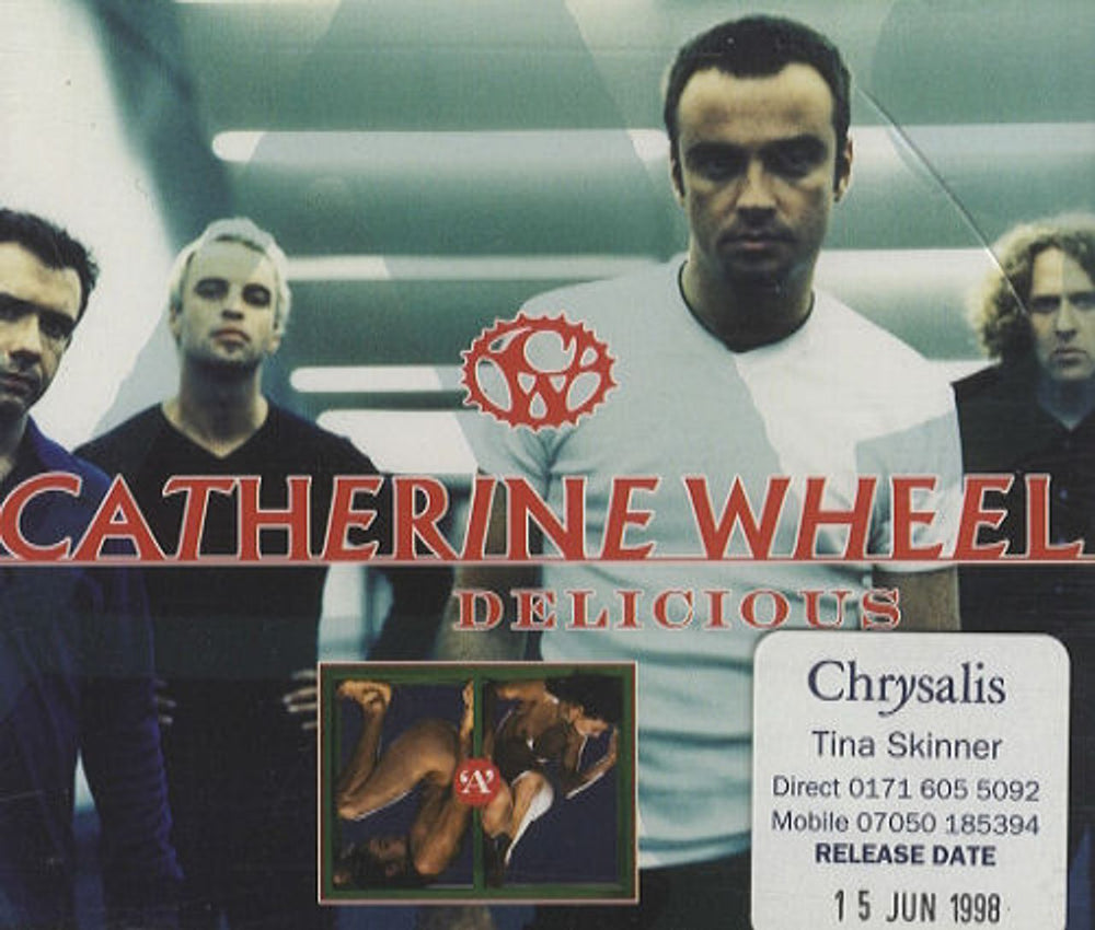 Catherine Wheel Delicious UK Promo CD single (CD5 / 5") CDCHSDJ5094