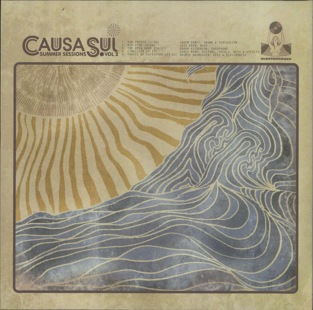 Causa Sui Summer Sessions - Vol. 2 - Numbered German vinyl LP album (LP record) ELEKTROHASCH134