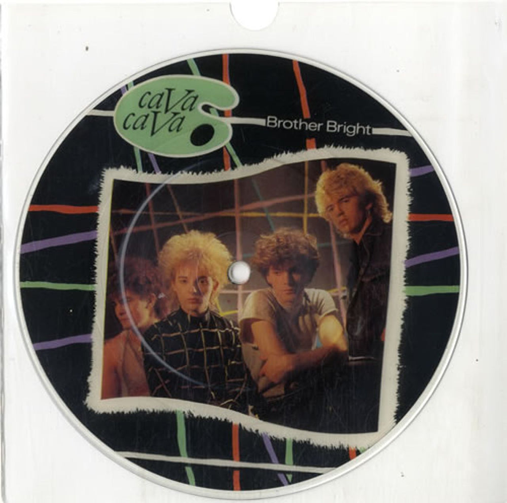 CaVa CaVa Brother Bright UK 7" vinyl picture disc (7 inch picture disc single) RGP105