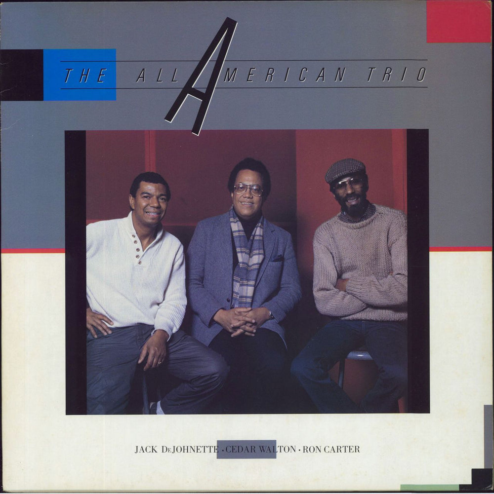 Cedar Walton The All American Trio Japanese vinyl LP album (LP record) RJL-8085