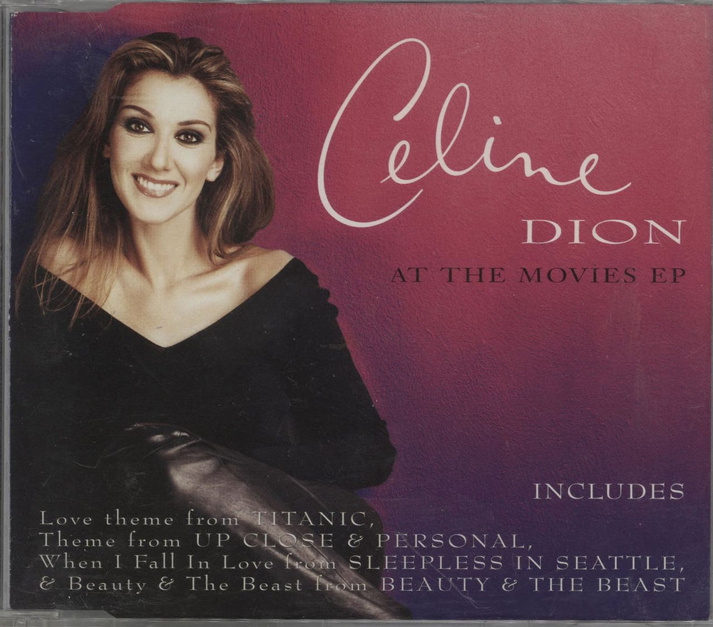 Celine Dion At The Movies EP UK CD single (CD5 / 5") 6655472