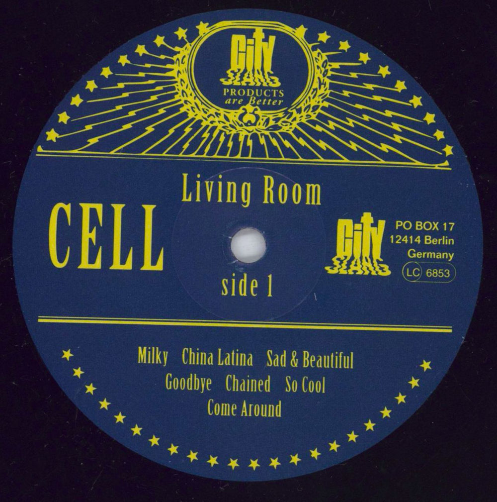 Cell Living Room German vinyl LP album (LP record) C8PLPLI829300