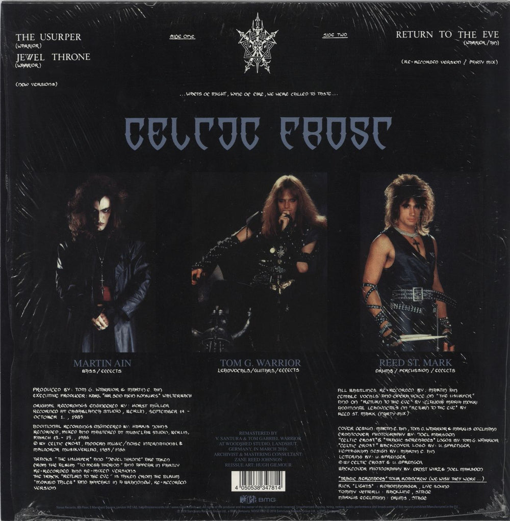 Celtic Frost Tragic Serenades - RSD18 - Open Shrink UK picture disc LP (vinyl picture disc album) 4050538347814