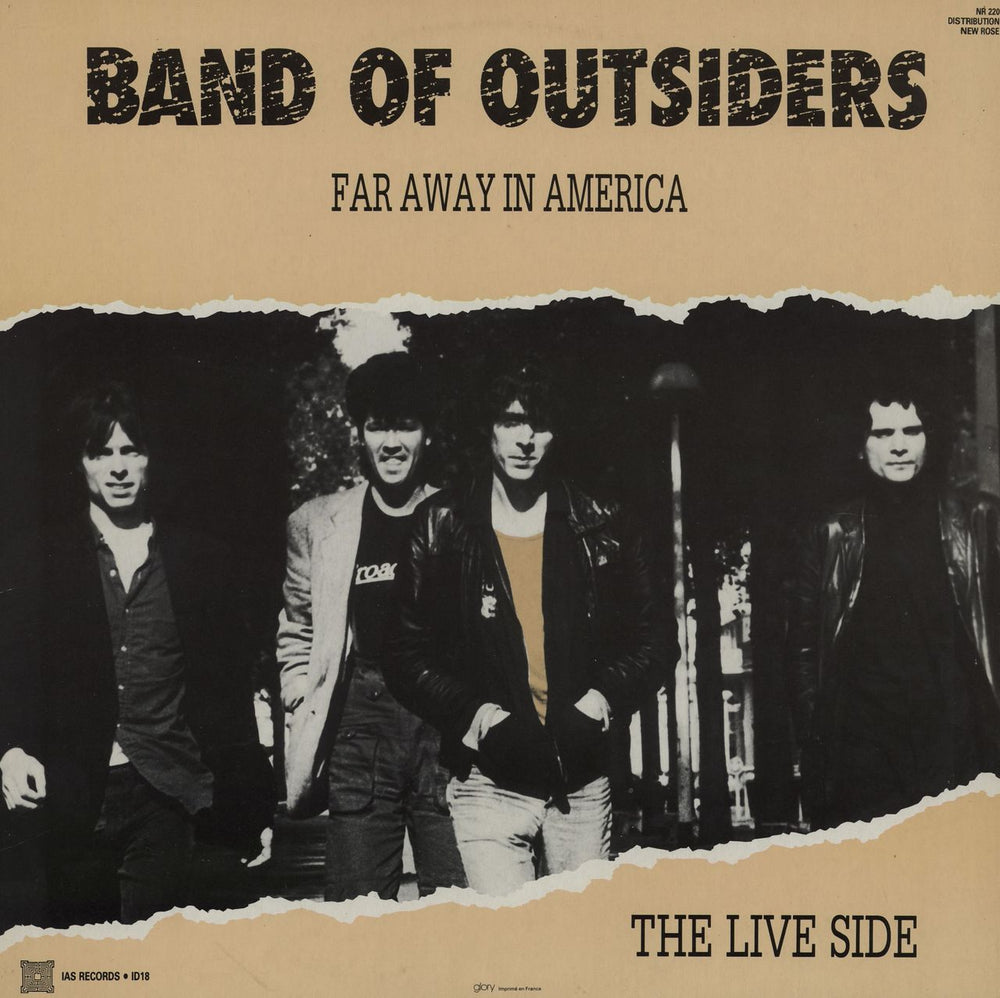 Certain General Far Away In America - The Live Side French 12" vinyl single (12 inch record / Maxi-single)