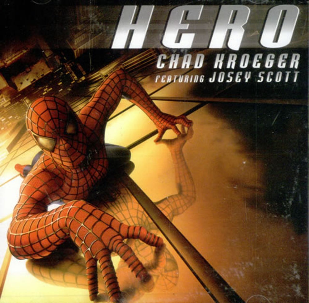 Chad Kroeger Hero US Promo CD single (CD5 / 5") RDR10024-2