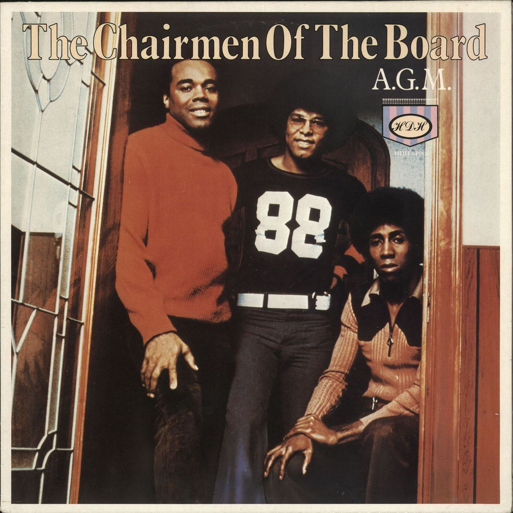 Chairmen Of The Board A.G.M. UK vinyl LP album (LP record) HDHLP006