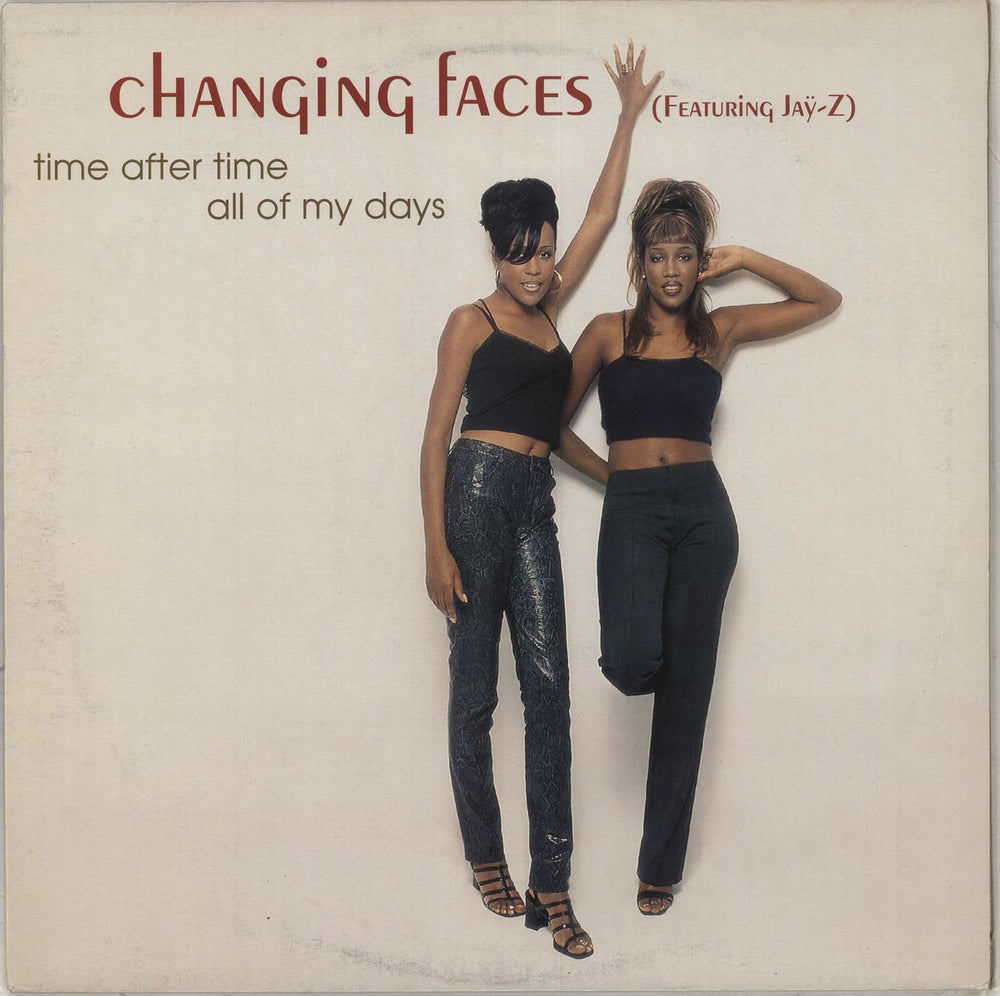 Changing Faces Time After Time UK 12" vinyl single (12 inch record / Maxi-single) AT0027T