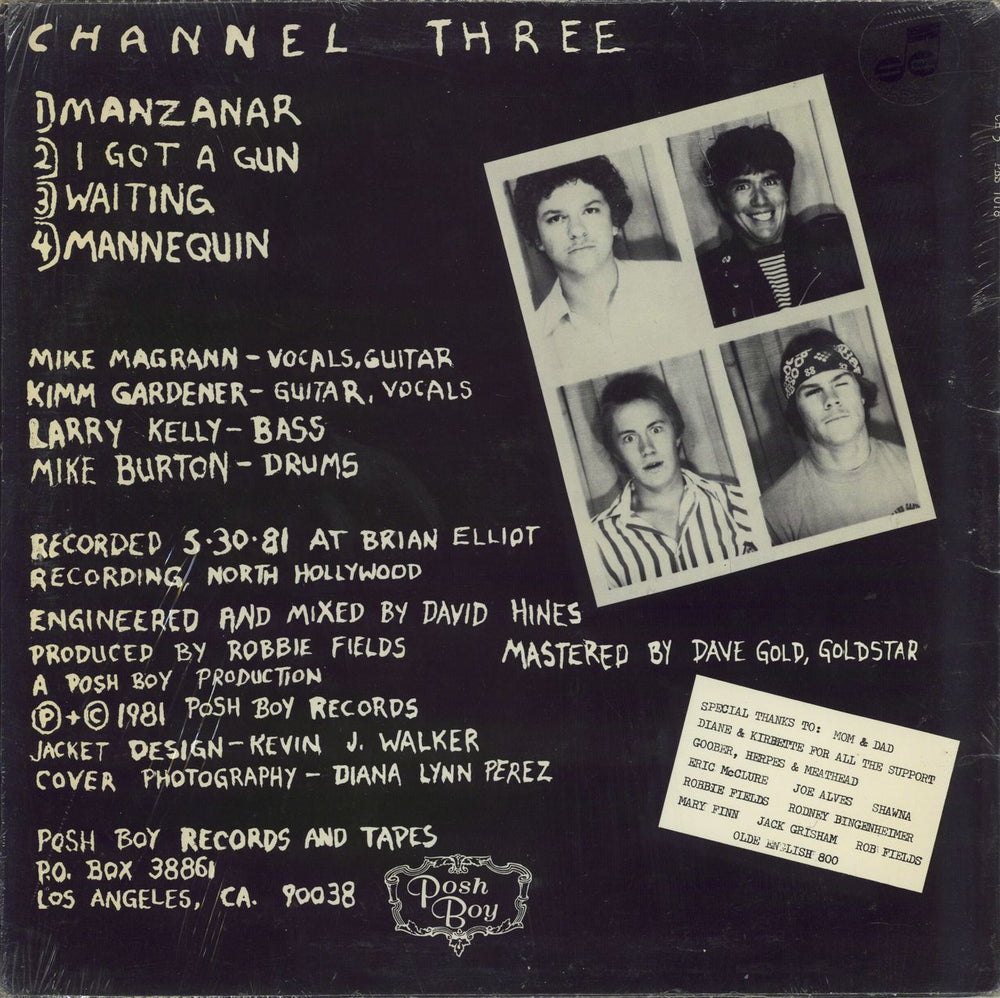 Channel 3 CH3 - 1st - shrink US 12" vinyl single (12 inch record / Maxi-single)