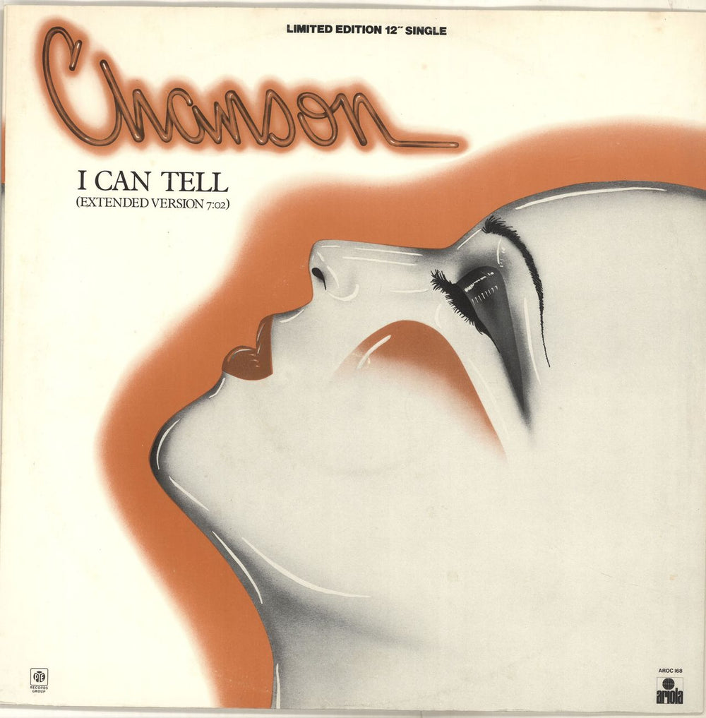 Chanson I Can Tell UK 12" vinyl single (12 inch record / Maxi-single) AROC168