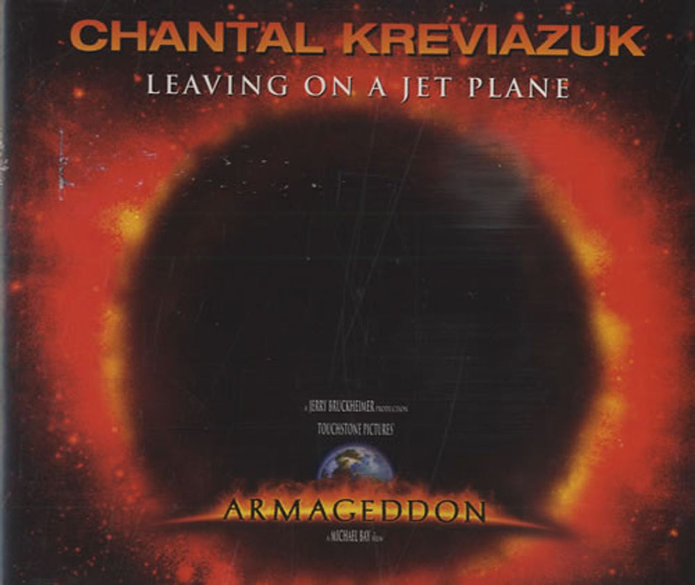 Chantal Kreviazuk Leaving On A Jet Plane UK CD single (CD5 / 5") 6666272