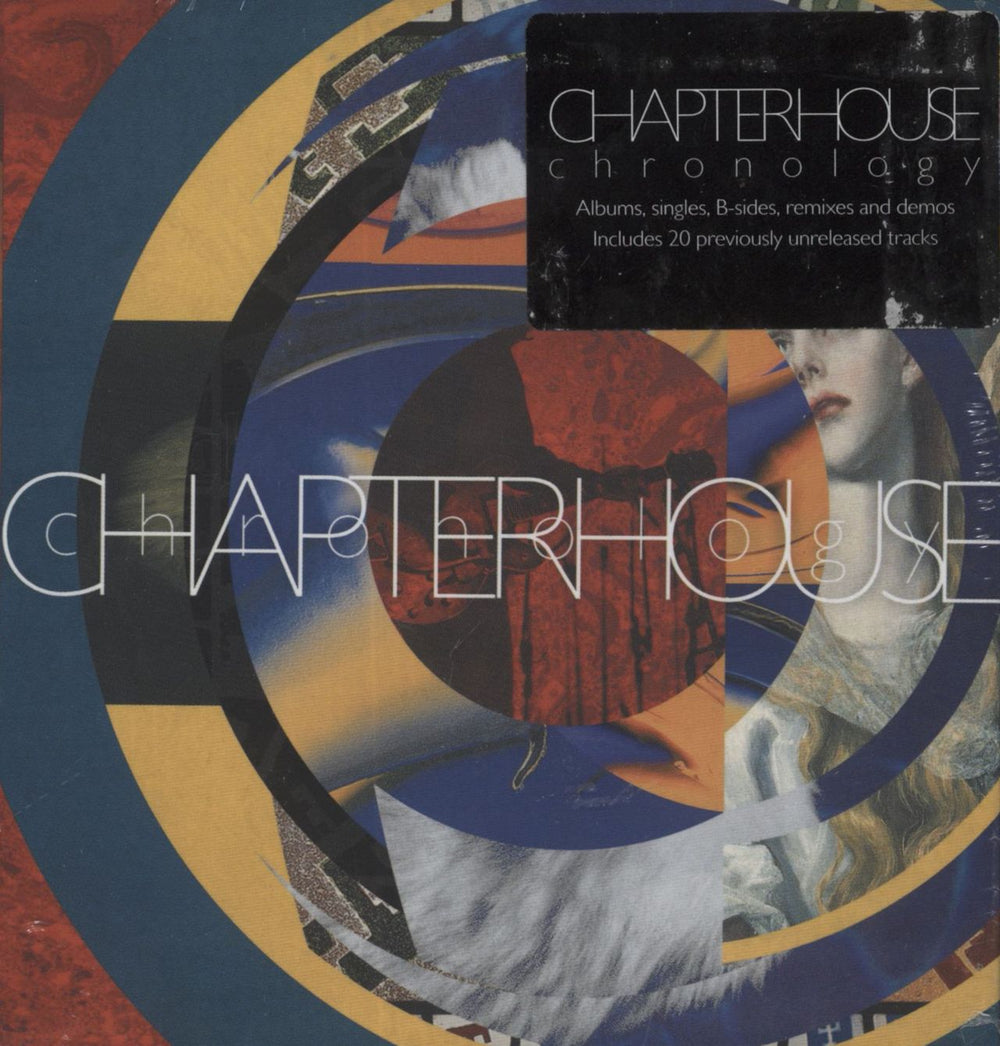 Chapterhouse Chronology + Hype - Sealed UK CD Album Box Set CRCDBOX139