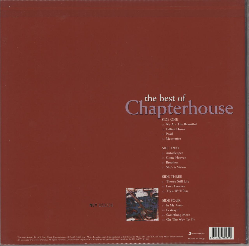 Chapterhouse The Best Of Chapterhouse - 180 Gram Purple & Pink Marble Vinyl UK 2-LP vinyl record set (Double LP Album) 8719262012318